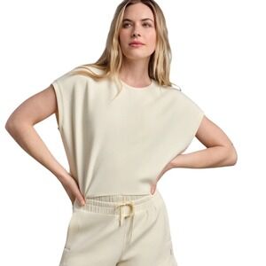 RHÔNE DREAMGLOW Short Sleeve Women's Top, Size S